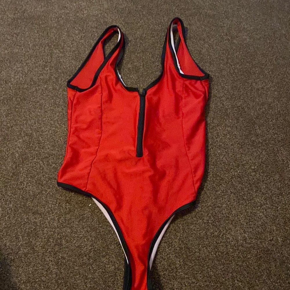 Thong one piece swimsuit